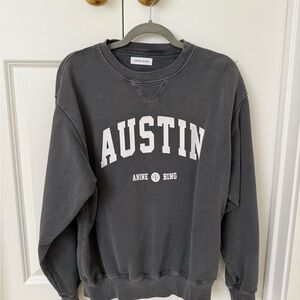 Anine Bing Gray Austin Sweater Medium